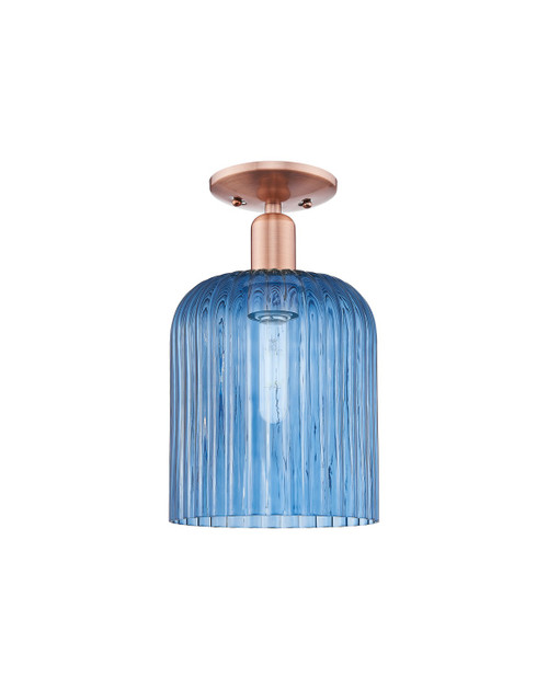 Innovations - 716-1C-AC-G559-8BL - One Light Semi-Flush Mount - Arcadia - Antique Copper