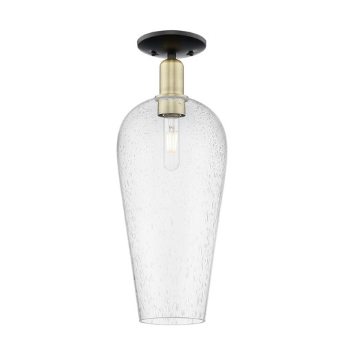 Innovations - 716-1C-BAB-G456-8SDY - One Light Semi-Flush Mount - Arcadia - Black Antique Brass