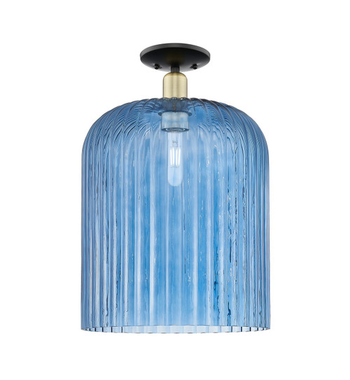 Innovations - 716-1C-BAB-G559-12BL - One Light Semi-Flush Mount - Arcadia - Black Antique Brass