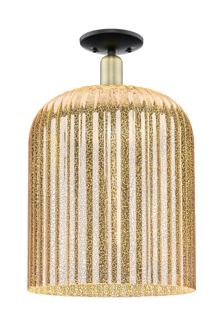 Innovations - 716-1C-BAB-G559-12ME - One Light Semi-Flush Mount - Arcadia - Black Antique Brass