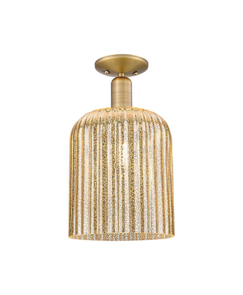 Innovations - 716-1C-BB-G559-8ME - One Light Semi-Flush Mount - Arcadia - Brushed Brass