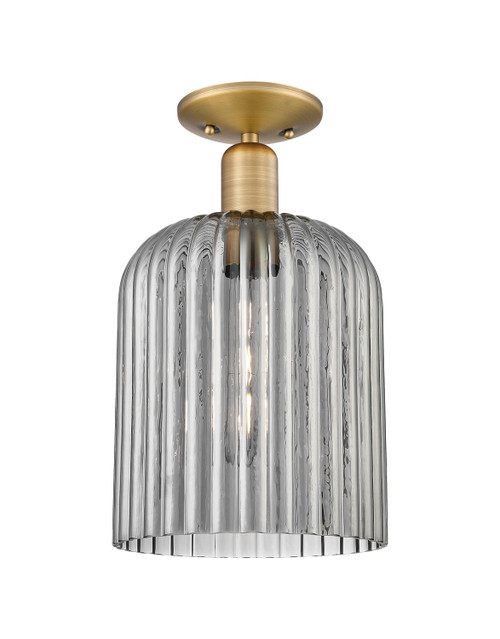 Innovations - 716-1C-BB-G559-8SM - One Light Semi-Flush Mount - Arcadia - Brushed Brass