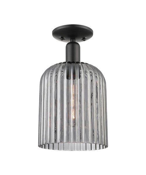 Innovations - 716-1C-BK-G559-8SM - One Light Semi-Flush Mount - Arcadia - Matte Black
