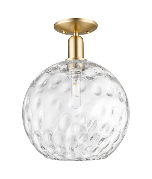 Innovations - 716-1C-CB-G1215-12 - One Light Semi-Flush Mount - Arcadia - Champagne Bronze