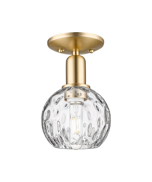 Innovations - 716-1C-CB-G1215-6 - One Light Semi-Flush Mount - Arcadia - Champagne Bronze