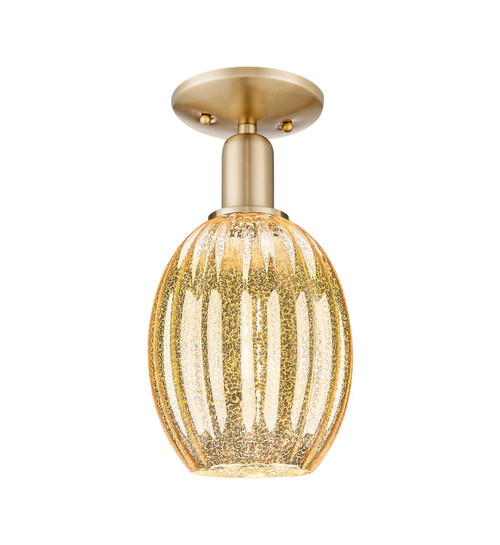 Innovations - 716-1C-CB-G459-6ME - One Light Semi-Flush Mount - Arcadia - Champagne Bronze