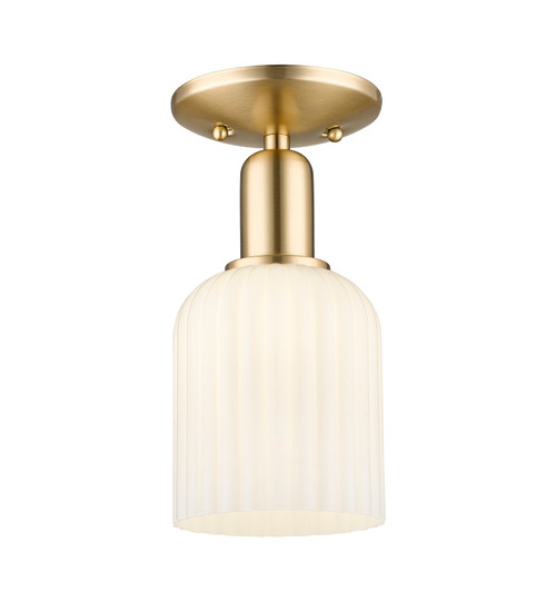 Innovations - 716-1C-CB-G559-5GWH - One Light Semi-Flush Mount - Arcadia - Champagne Bronze