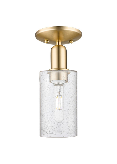 Innovations - 716-1C-CB-G804 - One Light Semi-Flush Mount - Arcadia - Champagne Bronze
