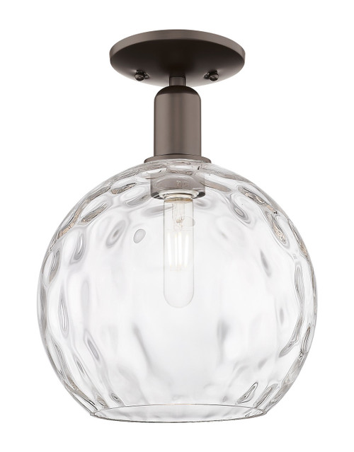 Innovations - 716-1C-OB-G1215-10 - One Light Semi-Flush Mount - Arcadia - Oil Rubbed Bronze