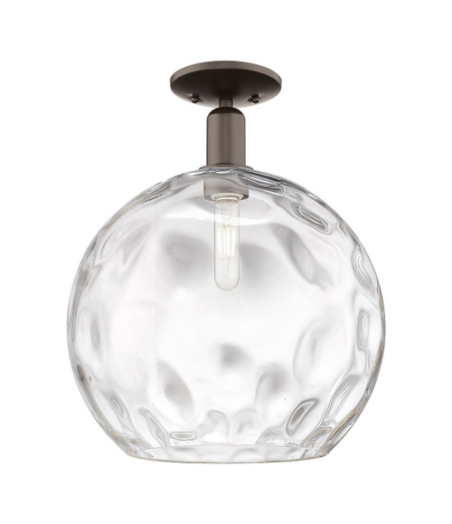 Innovations - 716-1C-OB-G1215-14 - One Light Semi-Flush Mount - Arcadia - Oil Rubbed Bronze