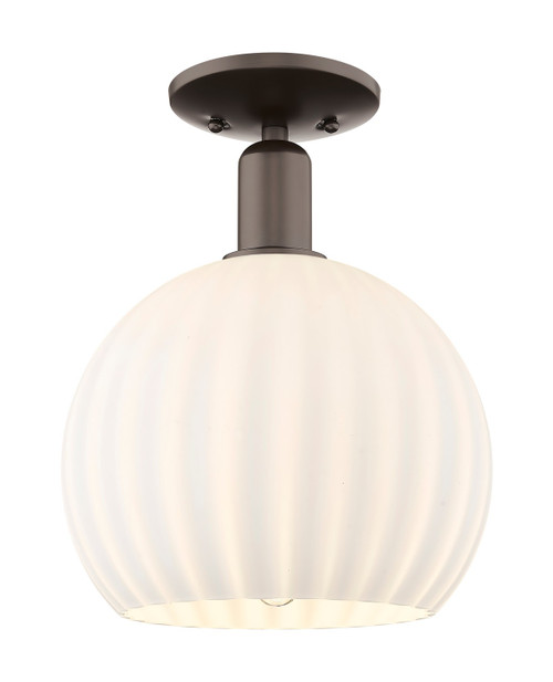Innovations - 716-1C-OB-G1217-10WV - One Light Semi-Flush Mount - Arcadia - Oil Rubbed Bronze
