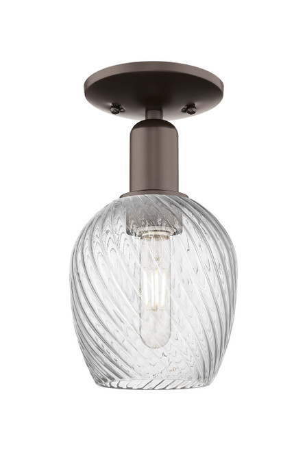 Innovations - 716-1C-OB-G292 - One Light Semi-Flush Mount - Arcadia - Oil Rubbed Bronze