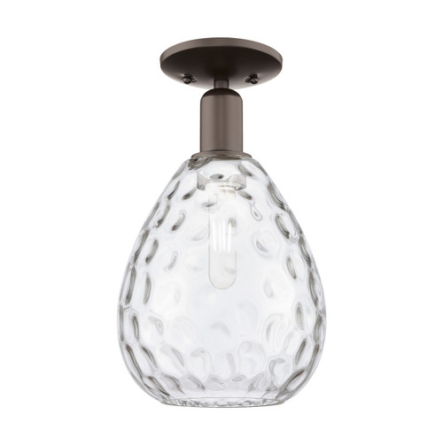 Innovations - 716-1C-OB-G372 - One Light Semi-Flush Mount - Arcadia - Oil Rubbed Bronze