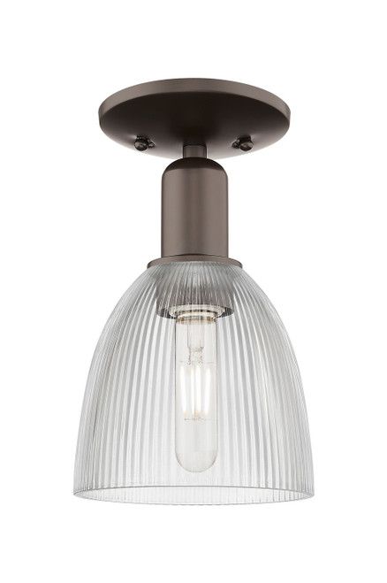 Innovations - 716-1C-OB-G382 - One Light Semi-Flush Mount - Arcadia - Oil Rubbed Bronze