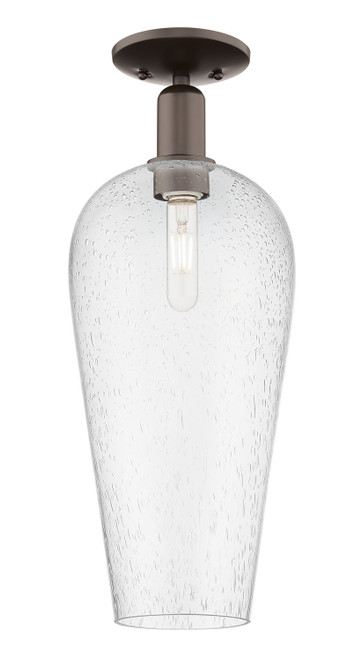Innovations - 716-1C-OB-G456-8SDY - One Light Semi-Flush Mount - Arcadia - Oil Rubbed Bronze