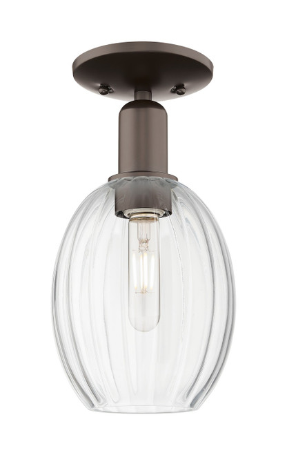 Innovations - 716-1C-OB-G459-6CL - One Light Semi-Flush Mount - Arcadia - Oil Rubbed Bronze