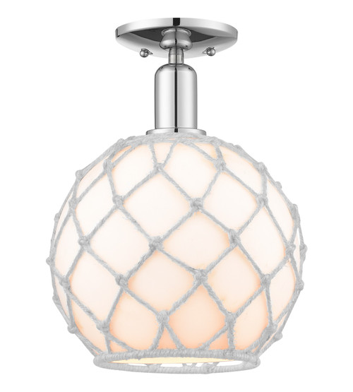 Innovations - 716-1C-PC-G121-10RW - One Light Semi-Flush Mount - Arcadia - Polished Chrome