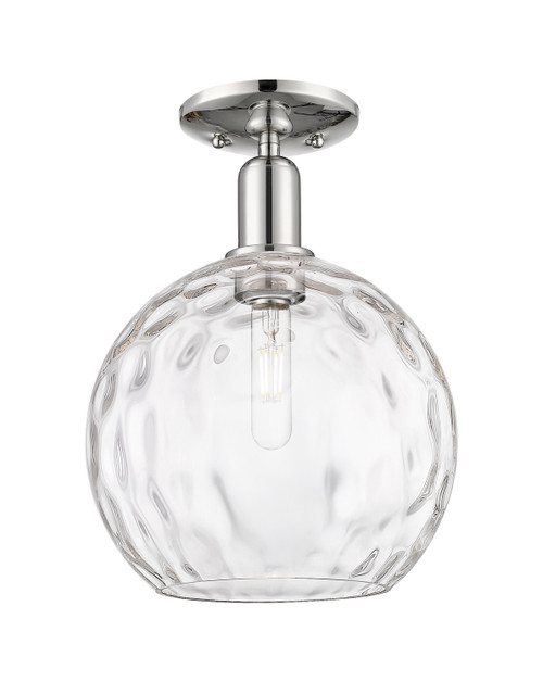 Innovations - 716-1C-PN-G1215-10 - One Light Semi-Flush Mount - Arcadia - Polished Nickel