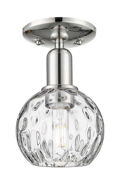 Innovations - 716-1C-PN-G1215-6 - One Light Semi-Flush Mount - Arcadia - Polished Nickel