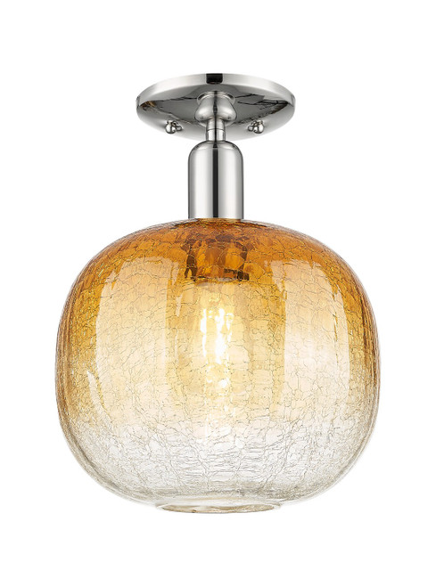 Innovations - 716-1C-PN-G481-10AM - One Light Semi-Flush Mount - Arcadia - Polished Nickel