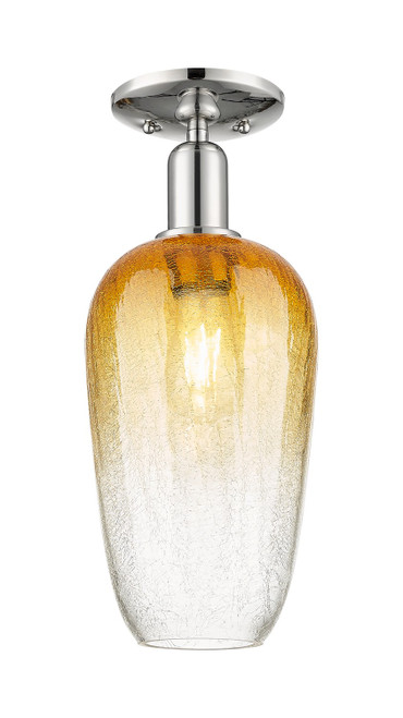 Innovations - 716-1C-PN-G484-7AM - One Light Semi-Flush Mount - Arcadia - Polished Nickel