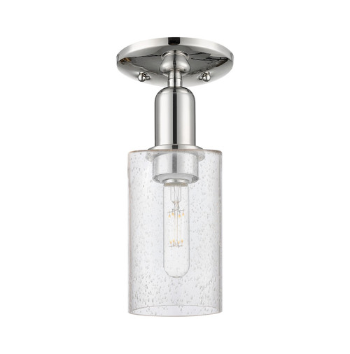 Innovations - 716-1C-PN-G804 - One Light Semi-Flush Mount - Arcadia - Polished Nickel