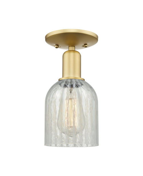 Innovations - 716-1C-SG-G2511 - One Light Semi-Flush Mount - Arcadia - Satin Gold