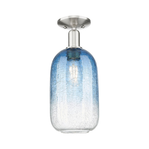 Innovations - 716-1C-SN-G482-7SB - One Light Semi-Flush Mount - Arcadia - Brushed Satin Nickel