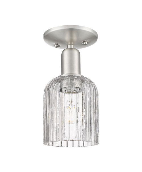 Innovations - 716-1C-SN-G559-5CL - One Light Semi-Flush Mount - Arcadia - Brushed Satin Nickel