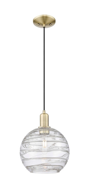 Innovations - 716-1P-AB-G1213-10CL - One Light Mini Pendant - Arcadia - Antique Brass