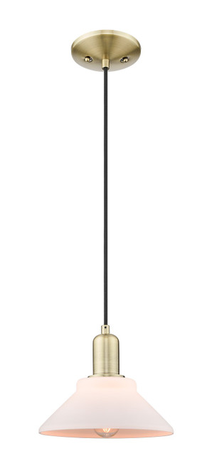 Innovations - 716-1P-AB-G131 - One Light Mini Pendant - Arcadia - Antique Brass