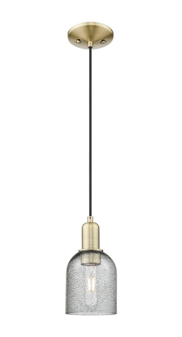 Innovations - 716-1P-AB-G257 - One Light Mini Pendant - Arcadia - Antique Brass