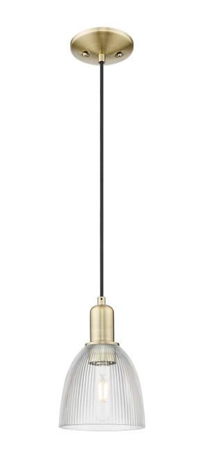 Innovations - 716-1P-AB-G382 - One Light Mini Pendant - Arcadia - Antique Brass