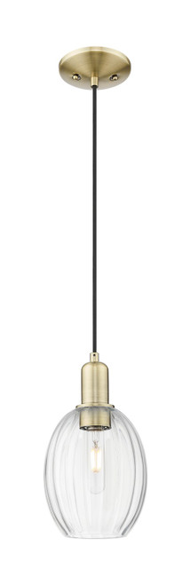 Innovations - 716-1P-AB-G459-6CL - One Light Mini Pendant - Arcadia - Antique Brass
