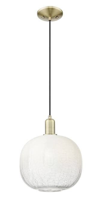 Innovations - 716-1P-AB-G481-10OP - One Light Mini Pendant - Arcadia - Antique Brass