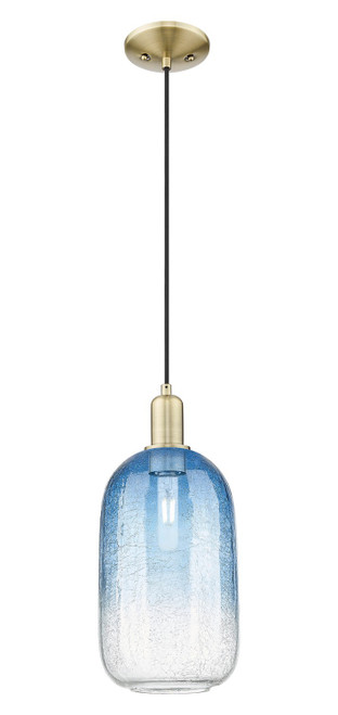 Innovations - 716-1P-AB-G482-7SB - One Light Mini Pendant - Arcadia - Antique Brass