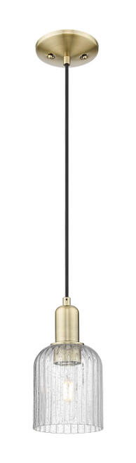 Innovations - 716-1P-AB-G559-5SDY - One Light Mini Pendant - Arcadia - Antique Brass