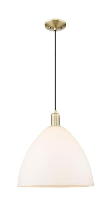 Innovations - 716-1P-AB-GBD-161 - One Light Mini Pendant - Arcadia - Antique Brass