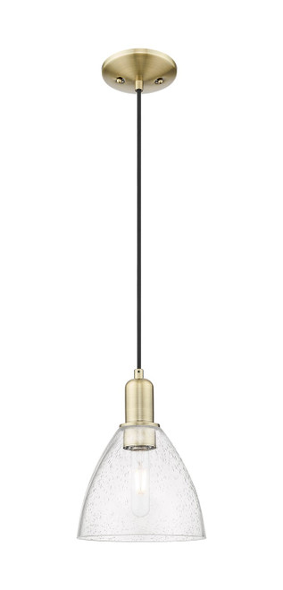Innovations - 716-1P-AB-GBD-754 - One Light Mini Pendant - Arcadia - Antique Brass