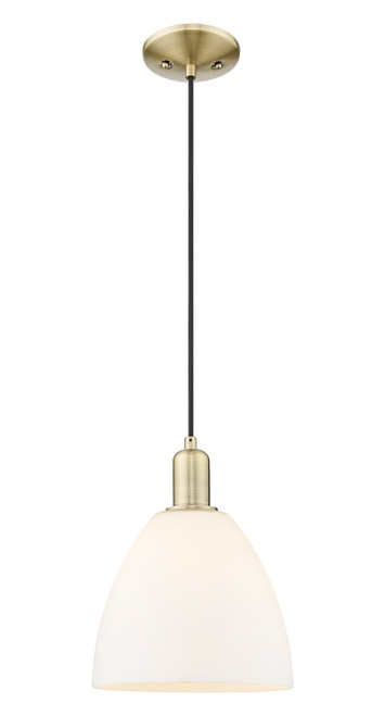 Innovations - 716-1P-AB-GBD-91 - One Light Mini Pendant - Arcadia - Antique Brass