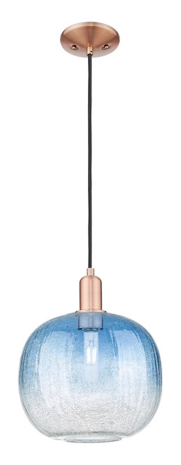 Innovations - 716-1P-AC-G481-10SB - One Light Mini Pendant - Arcadia - Antique Copper