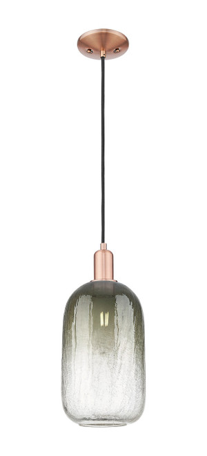 Innovations - 716-1P-AC-G482-7SL - One Light Mini Pendant - Arcadia - Antique Copper