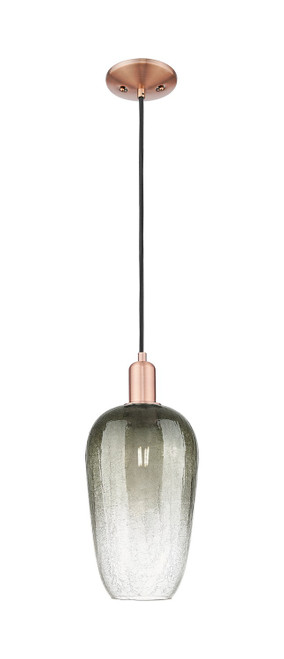 Innovations - 716-1P-AC-G484-7SL - One Light Mini Pendant - Arcadia - Antique Copper