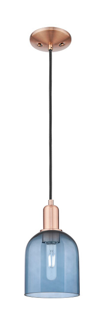 Innovations - 716-1P-AC-G558-6BL - One Light Mini Pendant - Arcadia - Antique Copper