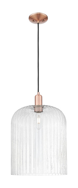 Innovations - 716-1P-AC-G559-12SDY - One Light Mini Pendant - Arcadia - Antique Copper