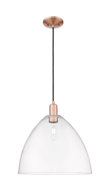 Innovations - 716-1P-AC-GBD-162 - One Light Mini Pendant - Arcadia - Antique Copper