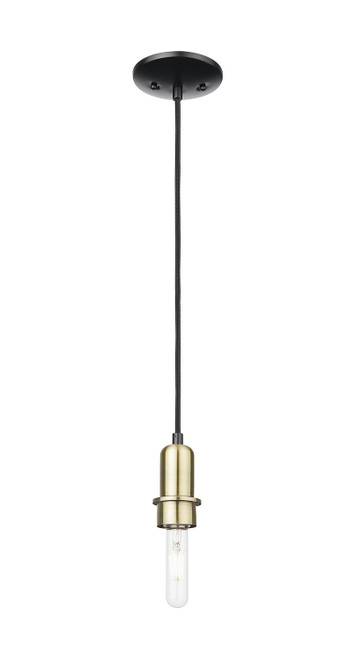 Innovations - 716-1P-BAB - One Light Mini Pendant - Arcadia - Black Antique Brass