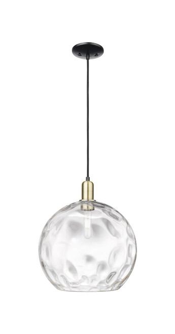 Innovations - 716-1P-BAB-G1215-14 - One Light Mini Pendant - Arcadia - Black Antique Brass