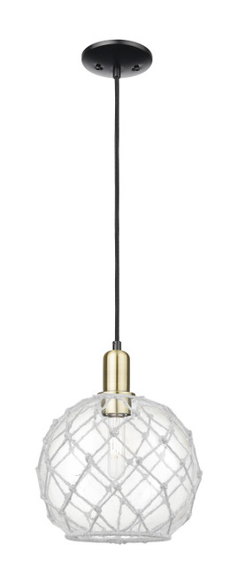 Innovations - 716-1P-BAB-G122-10RW - One Light Mini Pendant - Arcadia - Black Antique Brass