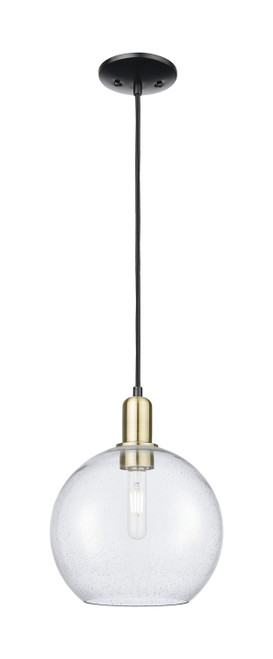Innovations - 716-1P-BAB-G124-10 - One Light Mini Pendant - Arcadia - Black Antique Brass